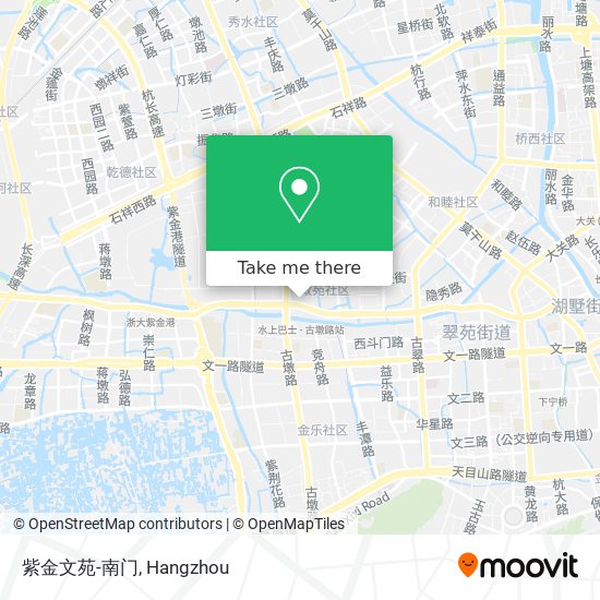 紫金文苑-南门 map