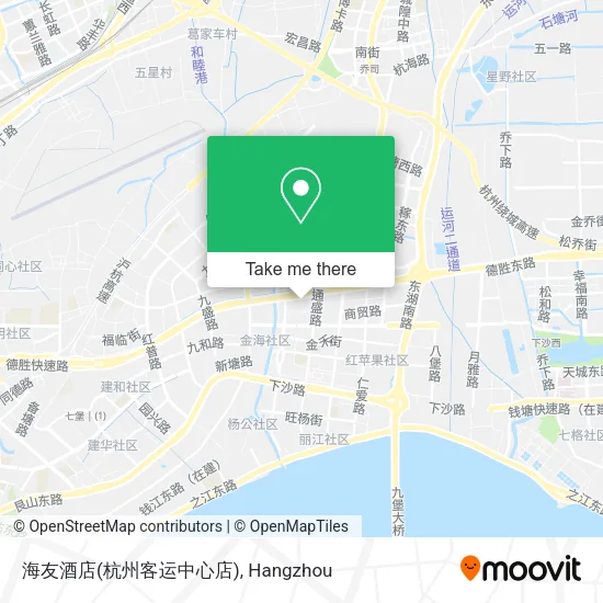 海友酒店(杭州客运中心店) map