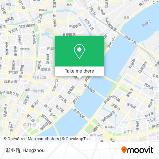 新业路 map
