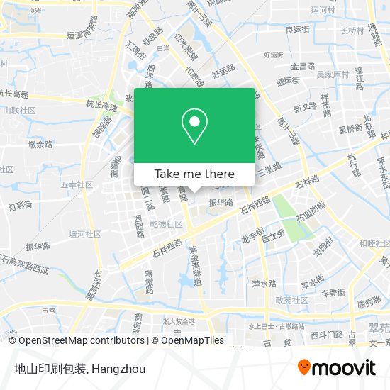 地山印刷包装 map