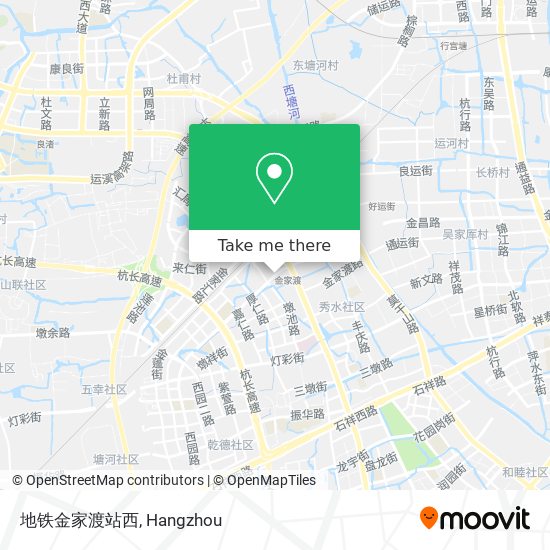 地铁金家渡站西 map