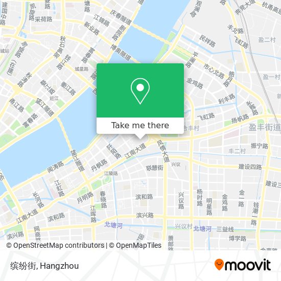 缤纷街 map