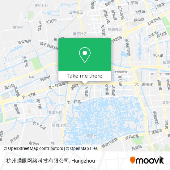 杭州瞄眼网络科技有限公司 map