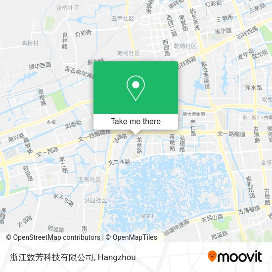 浙江数芳科技有限公司 map