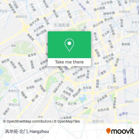 风华苑-北门 map