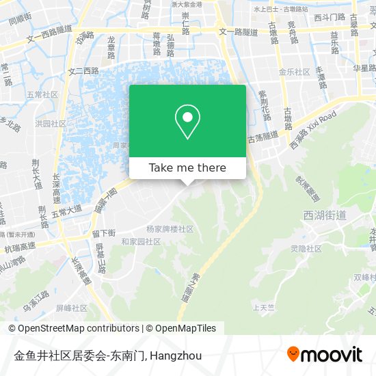 金鱼井社区居委会-东南门 map