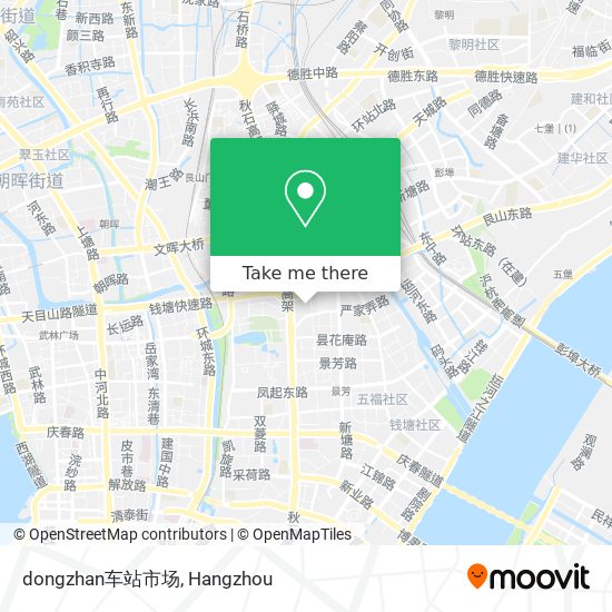 dongzhan车站市场 map