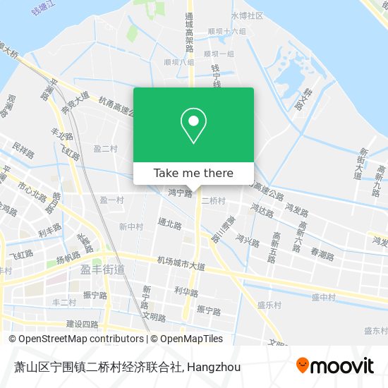 萧山区宁围镇二桥村经济联合社 map