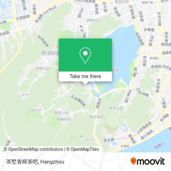 茶墅香樟茶吧 map