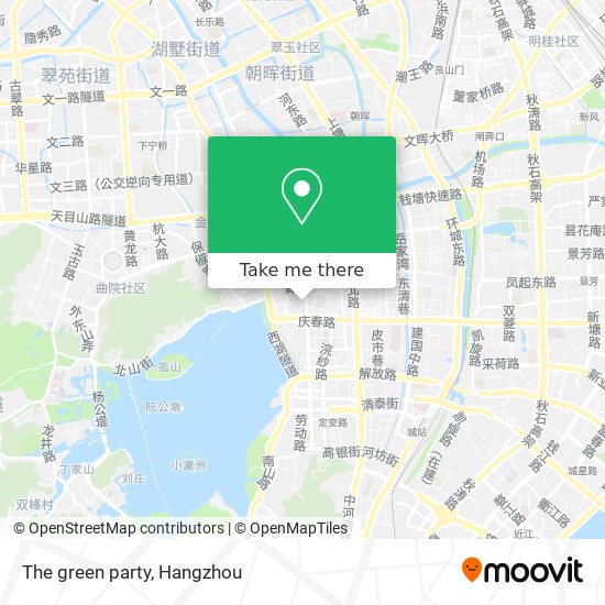 The green party map