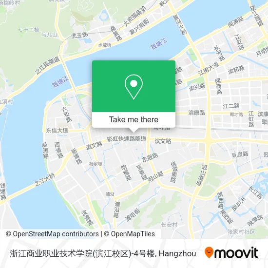 浙江商业职业技术学院(滨江校区)-4号楼 map