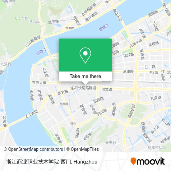 浙江商业职业技术学院-西门 map