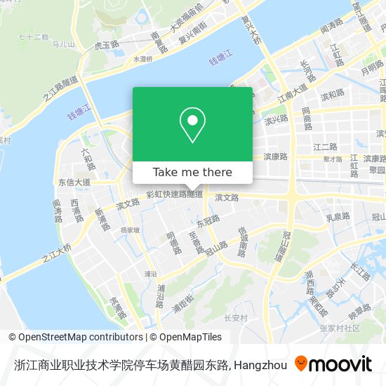 浙江商业职业技术学院停车场黄醋园东路 map