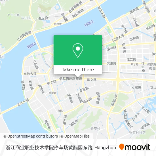 浙江商业职业技术学院停车场黄醋园东路 map