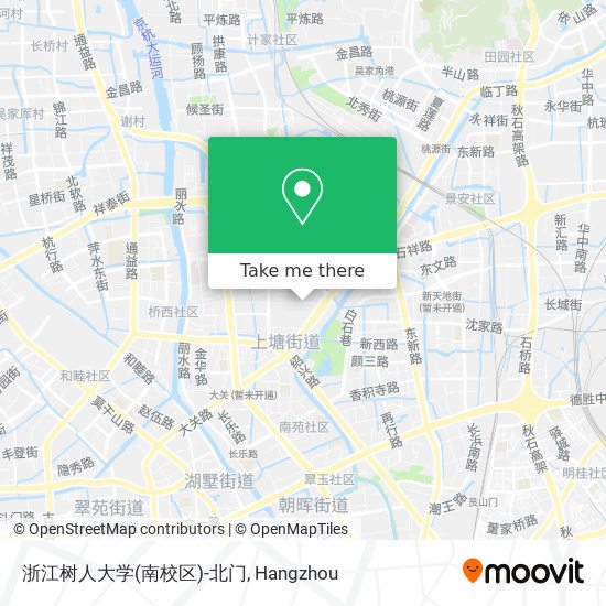 浙江树人大学(南校区)-北门 map