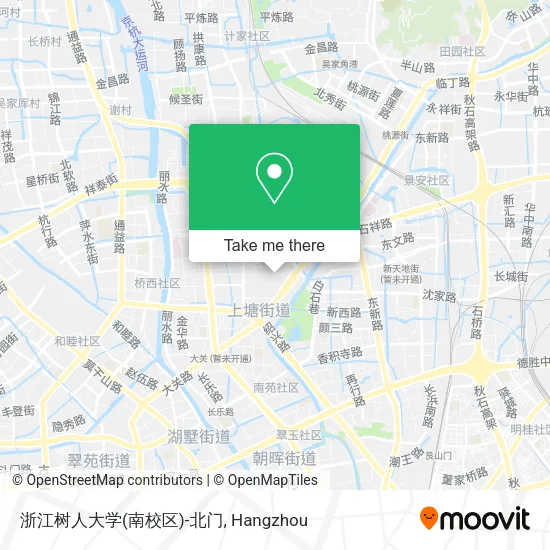 浙江树人大学(南校区)-北门 map