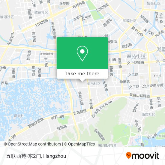 五联西苑-东2门 map