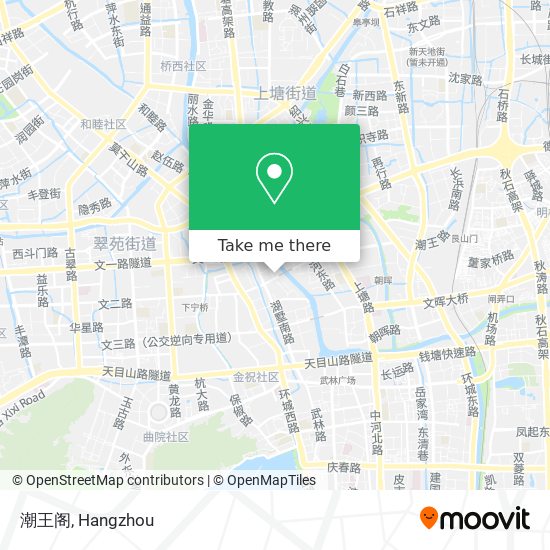 潮王阁 map