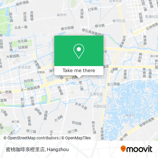 蜜桃咖啡亲橙里店 map