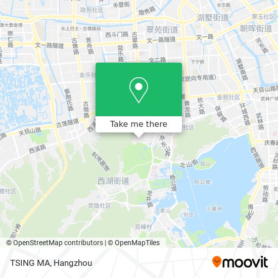 TSING MA map