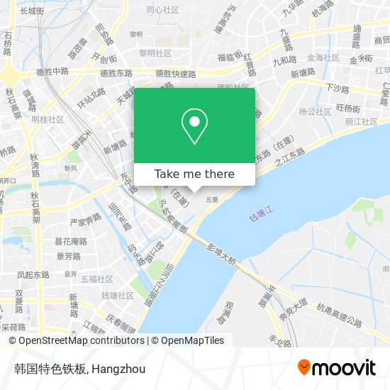 韩国特色铁板 map
