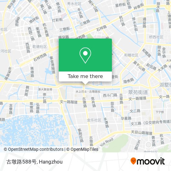 古墩路588号 map