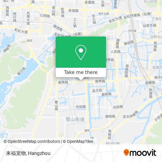 来福宠物 map