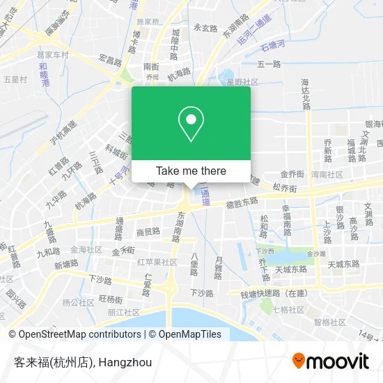 客来福(杭州店) map