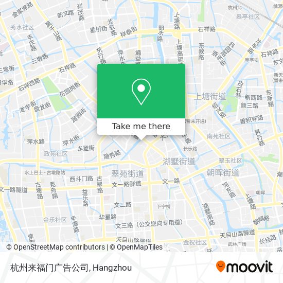杭州来福门广告公司 map