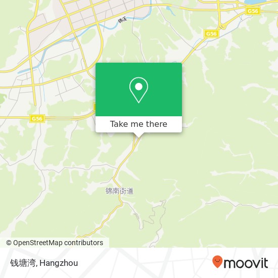 钱塘湾 map