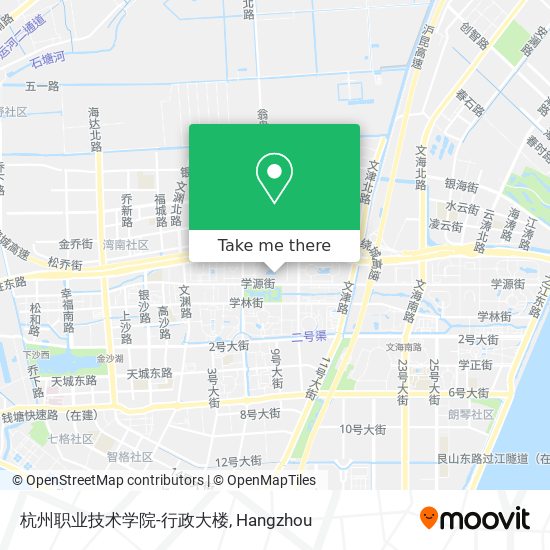 杭州职业技术学院-行政大楼 map