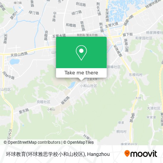 环球教育(环球雅思学校小和山校区) map