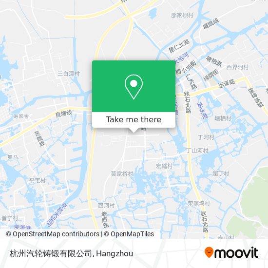 杭州汽轮铸锻有限公司 map