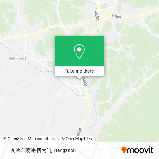 一良汽车喷漆-西南门 map