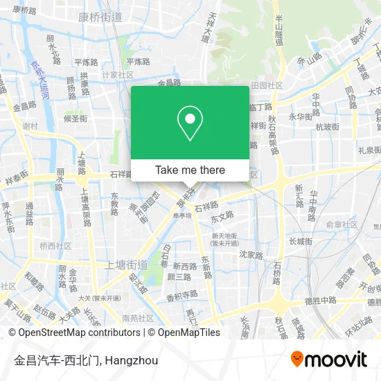 金昌汽车-西北门 map