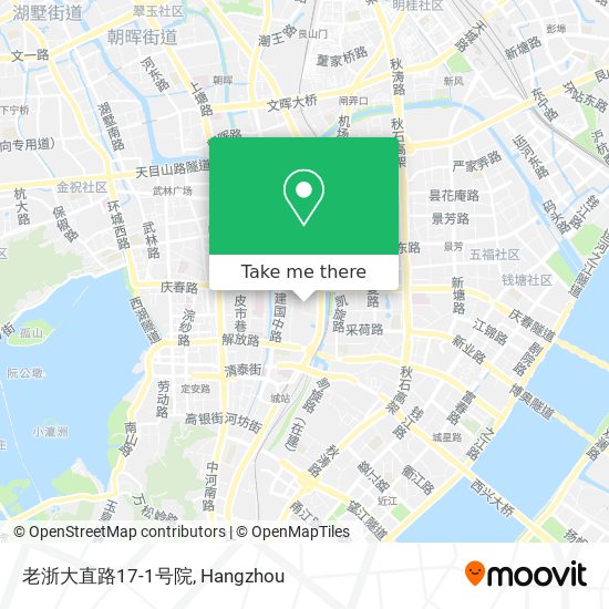 老浙大直路17-1号院 map