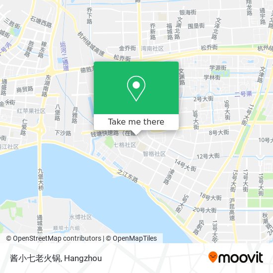 酱小七老火锅 map