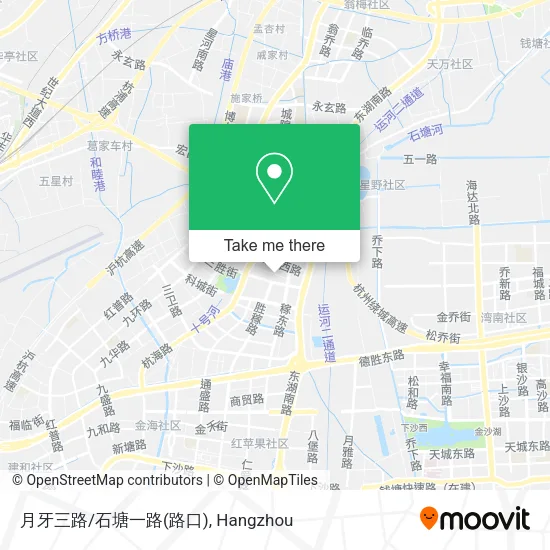 月牙三路/石塘一路(路口) map