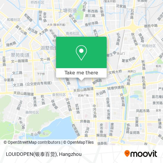 LOUIDOPEN(银泰百货) map