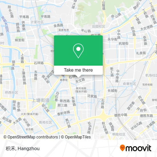 积禾 map