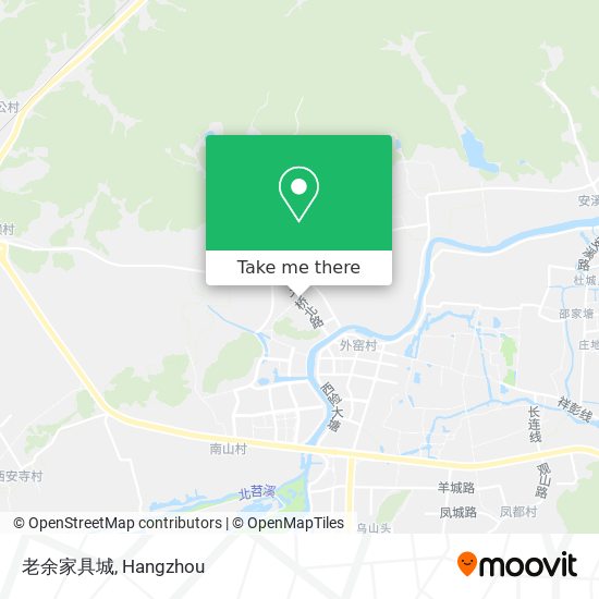 老余家具城 map