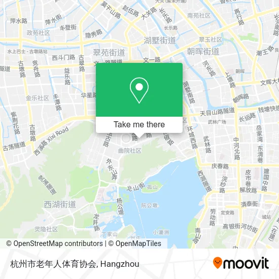 杭州市老年人体育协会 map