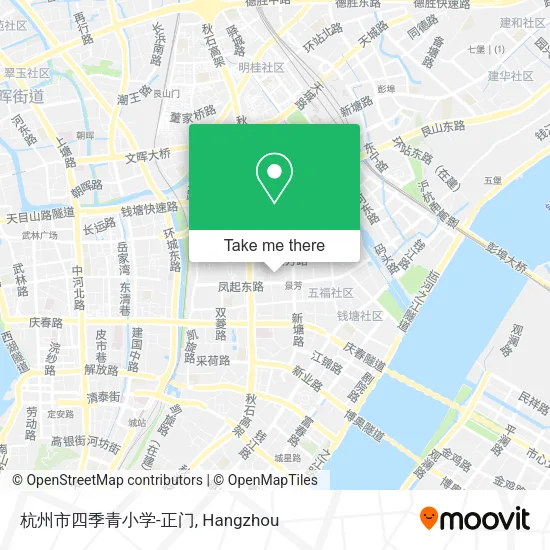 杭州市四季青小学-正门 map