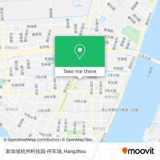 新加坡杭州科技园-停车场 map