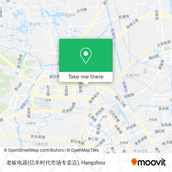老板电器(亿丰时代市场专卖店) map