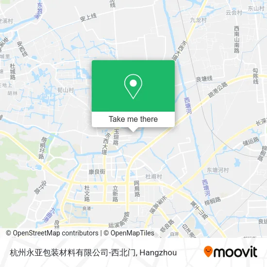 杭州永亚包装材料有限公司-西北门 map