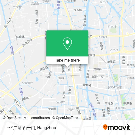 上亿广场-西一门 map