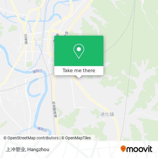 上冲塑业 map