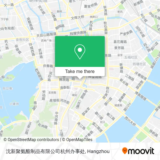 沈新聚氨酯制品有限公司杭州办事处 map