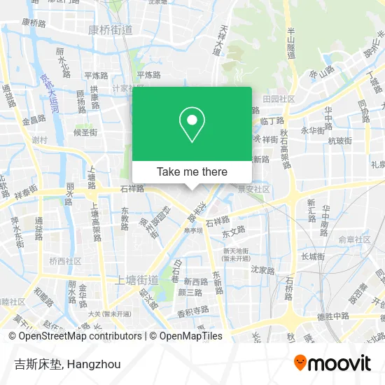 吉斯床垫 map